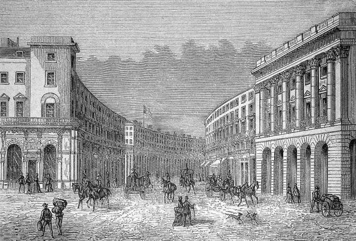 Framed Print : Regent Street in London, England Framed Print : Regent Street in London, England