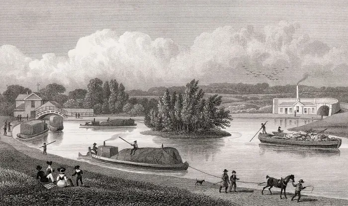 Framed Print : Regent's Canal, Paddington