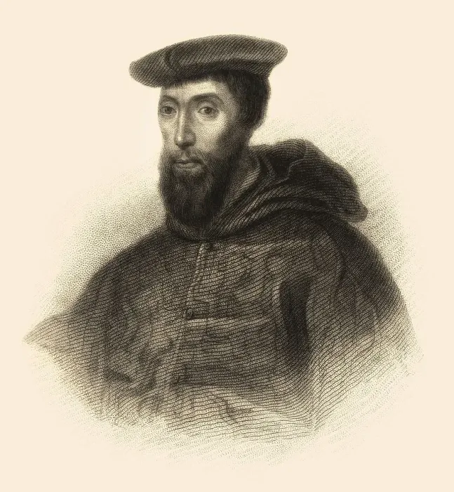 Framed Print : Reginald Pole, 1500-1558, englischer Kardinal der roemisch-katholischen Kirche