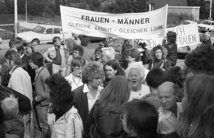 Framed Print : In front of and in the regional labour court