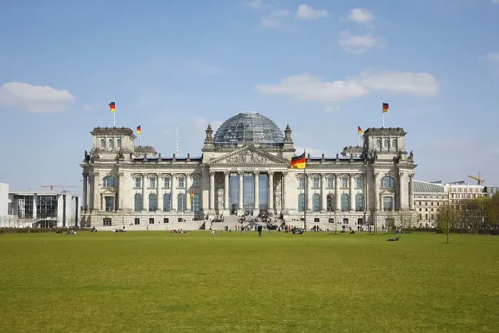 Framed Print : Reichstag parliament in Berlin, Germany, Europe Framed Print : Reichstag parliament in Berlin, Germany, Europe