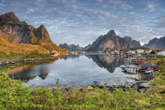 Framed Print : Reine, Lofoten, Nordland, Norway, Europe Framed Print : Reine, Lofoten, Nordland, Norway, Europe
