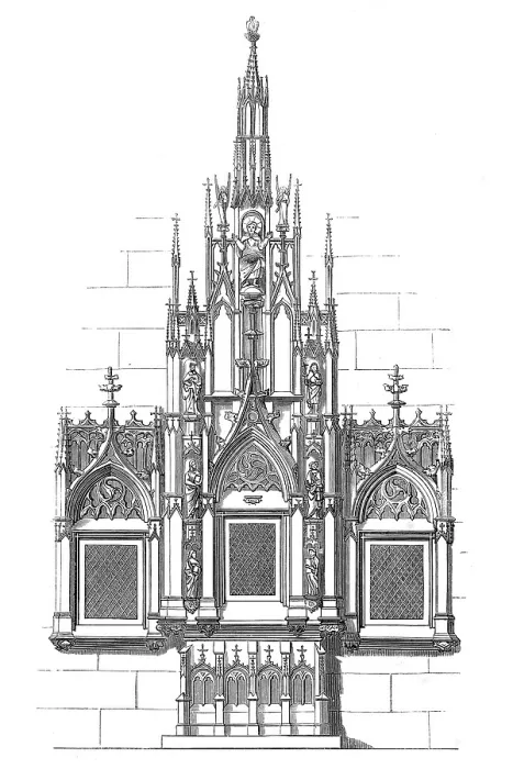 Framed Print : Religious cult objects, Sacrament shrine from Wiltenhausen Framed Print : Religious cult objects, Sacrament shrine from Wiltenhausen