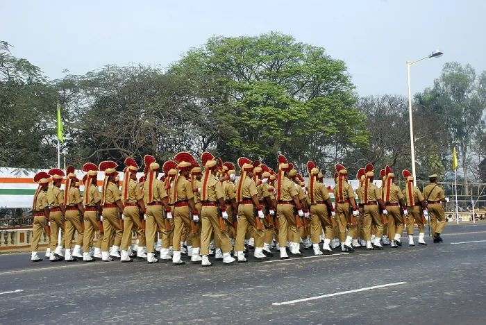 Framed Print : Republic day parade, Kolkata, West Bengal, India Framed Print : Republic day parade, Kolkata, West Bengal, India