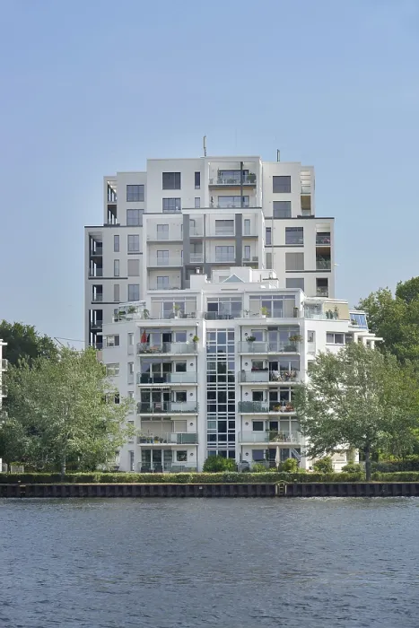 Framed Print : Residential building Spreegold