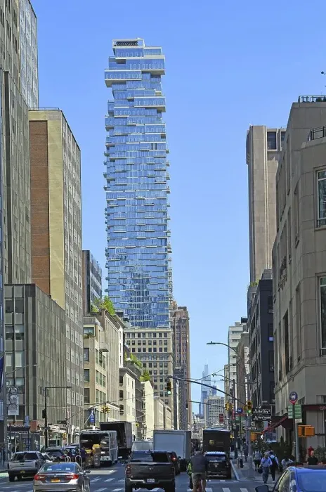 Framed Print : Residential tower 53 Leonard St Condo
