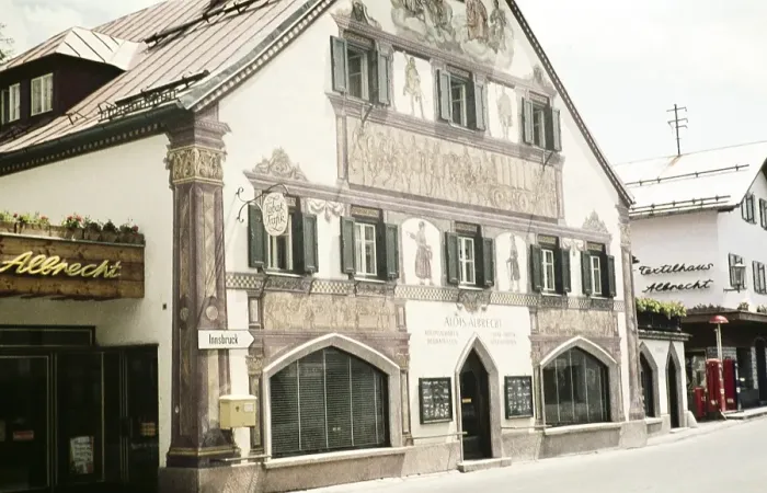 Framed Print : Restaurant Alois Albrecht in the municipality of Seefeld, province of Tyrol, Austria, Europe 1960, Europe Framed Print : Restaurant Alois Albrecht in the municipality of Seefeld, province of Tyrol, Austria, Europe 1960, Europe