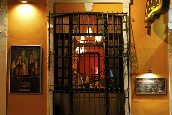 Framed Print : Restaurant Candombe, Santa Catalina