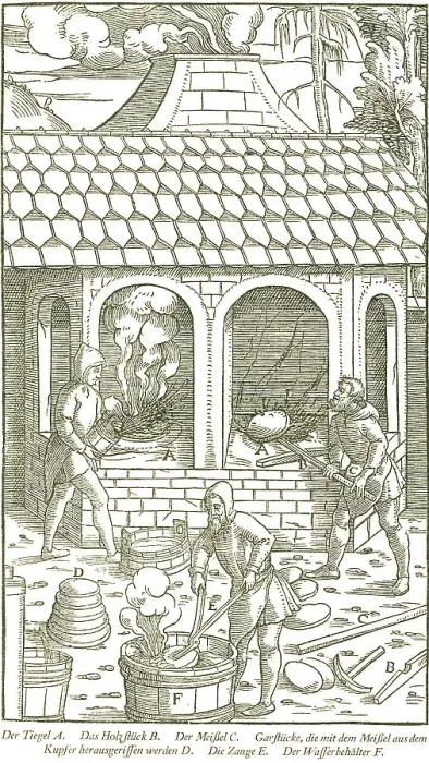 Framed Print : Retrieving the copper by tearing discs