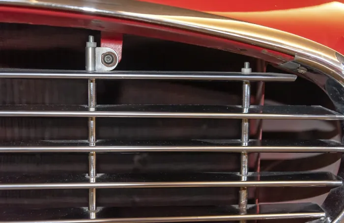 Framed Print : Retro car grille close up vintage background Framed Print : Retro car grille close up vintage background