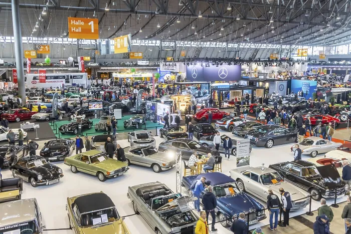 Framed Print : Retro Classics car show opens in Stuttgart