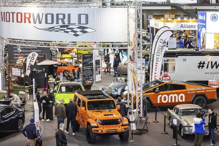 Framed Print : Retro Classics car show opens in Stuttgart