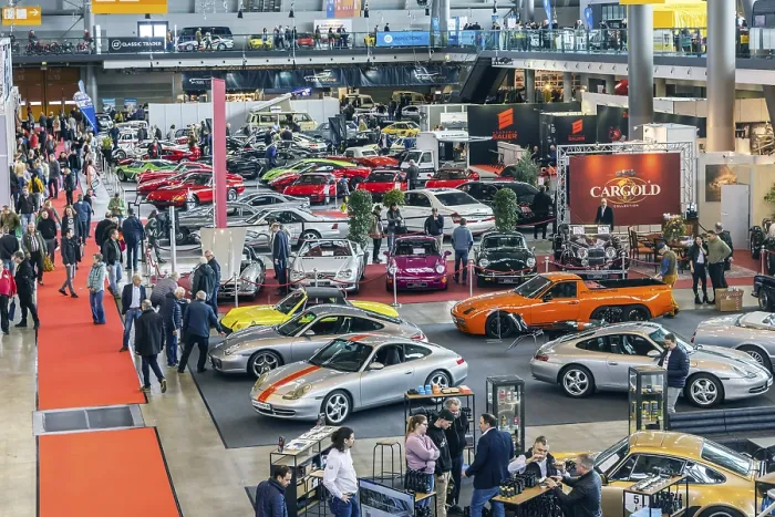 Framed Print : Retro Classics classic car fair with historic vehicles and a wide range of exclusive cars Framed Print : Retro Classics classic car fair with historic vehicles and a wide range of exclusive cars
