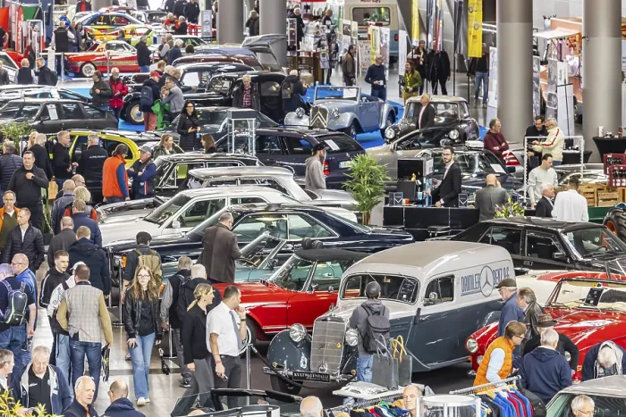 Framed Print : Retro Classics Stuttgart opens its doors