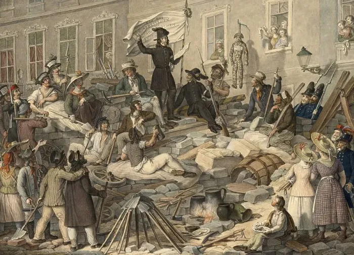 Framed Print : Revolution 1848, 1849 in the Empire of Austria Framed Print : Revolution 1848, 1849 in the Empire of Austria