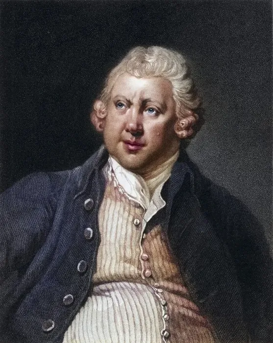 Framed Print : Richard Arkwright (1732-1792), English inventor and industrialist