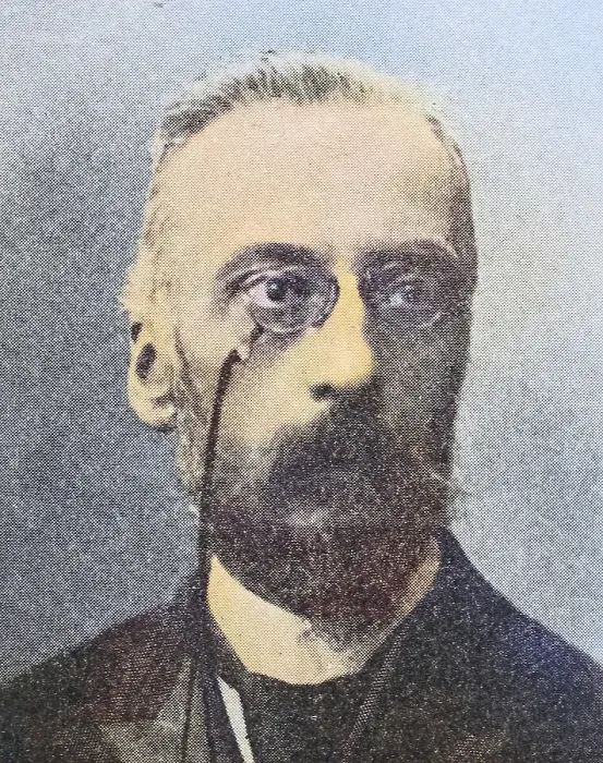 Framed Print : Richard Heinzel, 3 November 1838, 4 April 1905, was an Austrian medievalist specialising in Germanic language and literature, Historical, digitally restored reproduction from a 19th century original