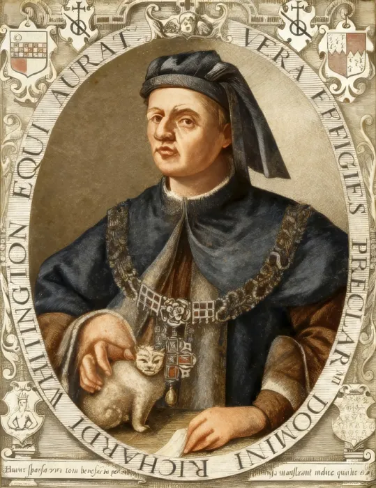 Framed Print : Richard Whittington, c. 1354-1423