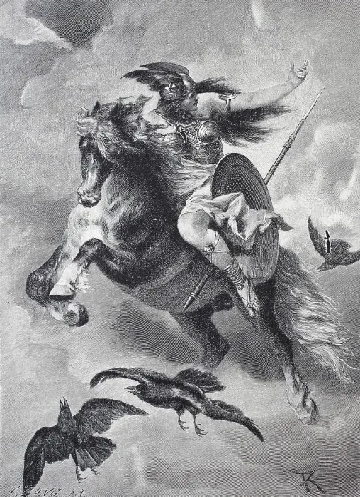 Framed Print : Ride of the Valkyries, Wallkuerenritt