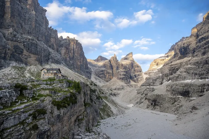 Framed Print : Rifugio Alberto e Maria ai Brentei