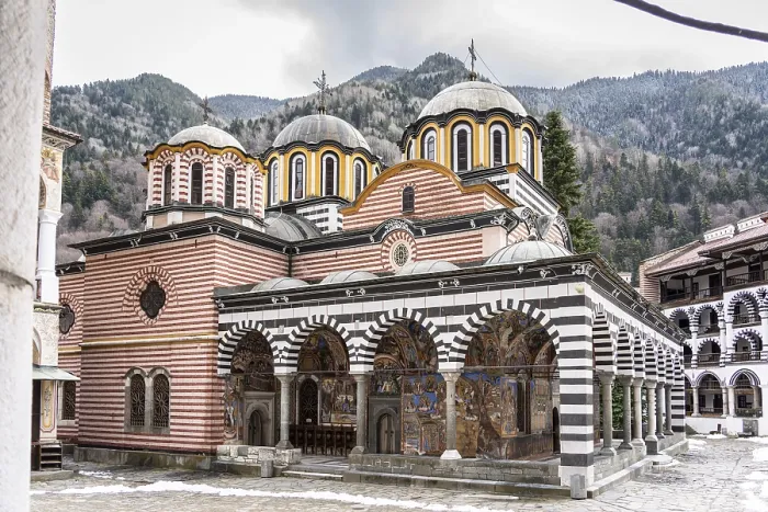 Framed Print : Rila Monastery, founded in the 10th century