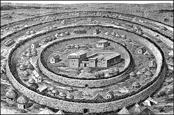 Framed Print : Ring settlement of the Avars, The Avars