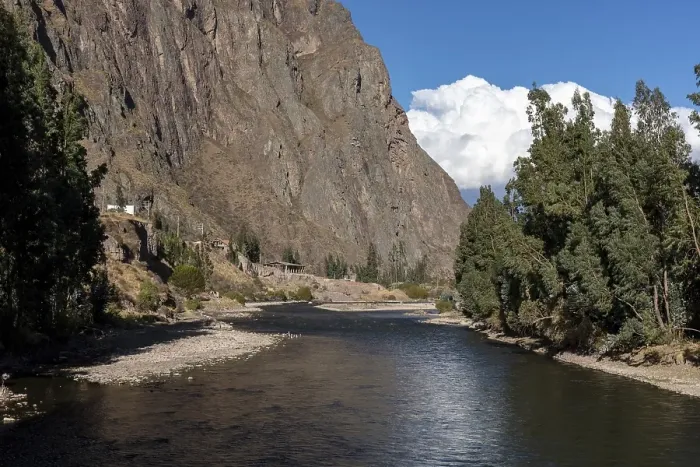 Framed Print : Rio Urubamba, also Rio Vilcanote