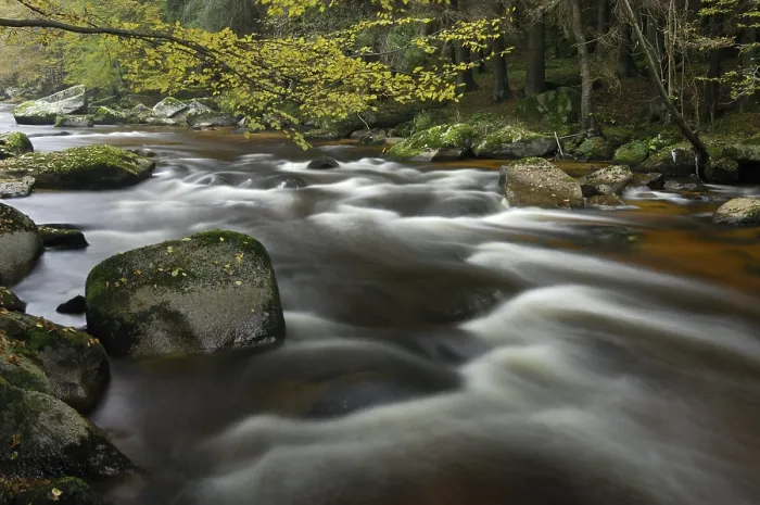Framed Print : River Aist, Upper Austria, Austria, Europe