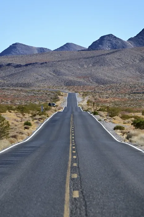 Framed Print : Road through Death Valley National Park