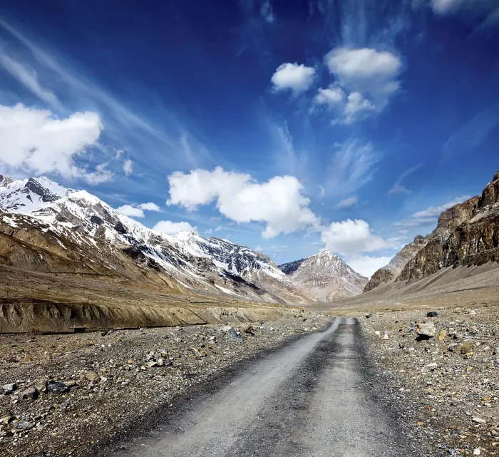 Framed Print : Road in mountains (Himalayas)