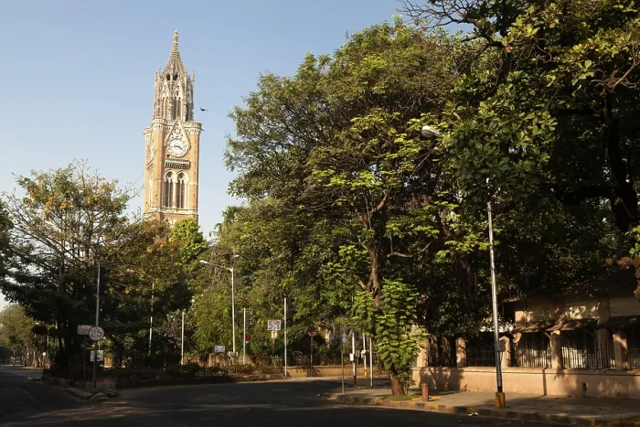 Framed Print : Empty road of Rajabai Clock Tower due to death of balasaheb thackeray mumbai maharashtra India Framed Print : Empty road of Rajabai Clock Tower due to death of balasaheb thackeray mumbai maharashtra India
