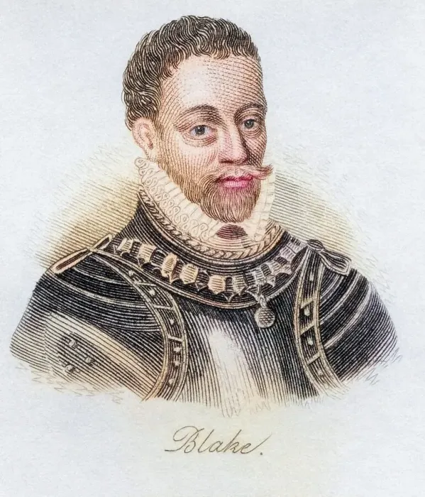 Framed Print : Robert Blake 1599, 1657, English naval commander and admiral