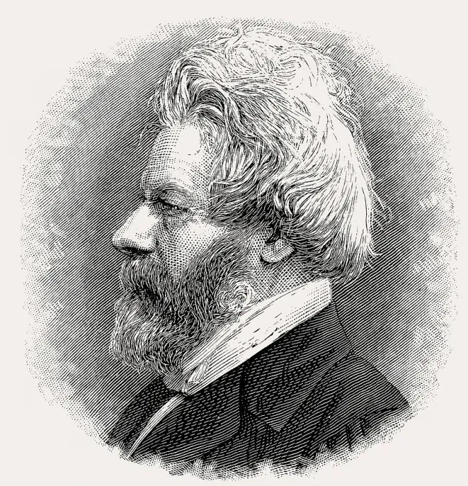 Framed Print : Robert Chambers, 1802 - 1871, a Scottish publisher and author Framed Print : Robert Chambers, 1802 - 1871, a Scottish publisher and author