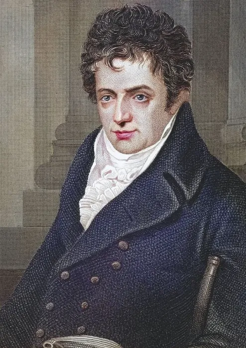 Framed Print : Robert Fulton, 1765, 1815, American engineer and inventor of the steamship