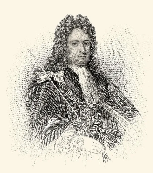 Framed Print : Robert Harley, 1. Earl of Oxford und Earl Mortimer