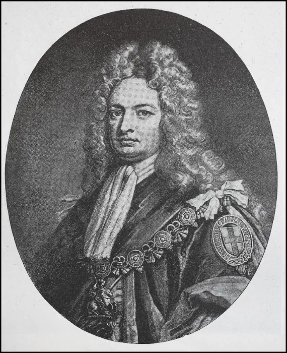 Framed Print : Robert Harley, 1st Earl of Oxford and Earl Mortime