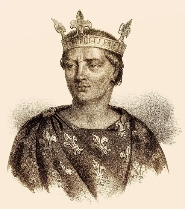 Framed Print : Robert II, 972-1031, called the Pious