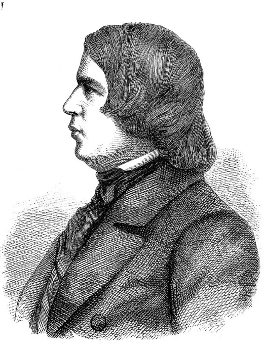 Framed Print : Robert Schumann, 8 June 1810, 29 July 1856