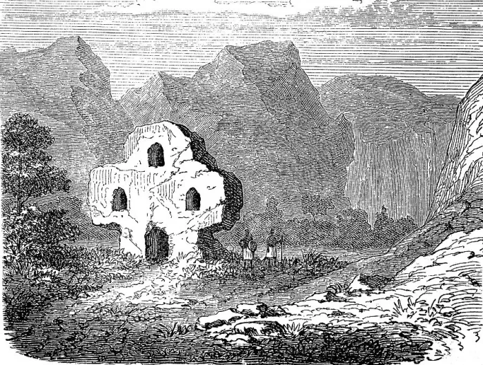 Framed Print : Rock church of Hauazia, Abyssinia Framed Print : Rock church of Hauazia, Abyssinia
