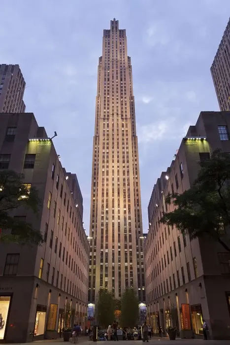 Framed Print : Rockefeller Center, Manhattan, New York City