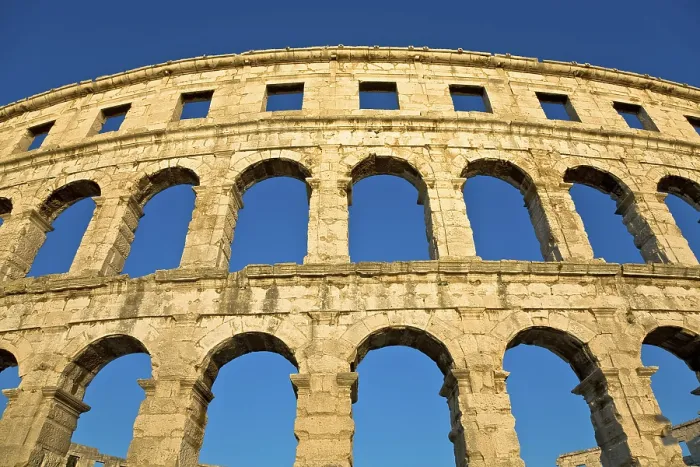 Framed Print : Roman amphitheater of Pula, Istria, Croatia Framed Print : Roman amphitheater of Pula, Istria, Croatia