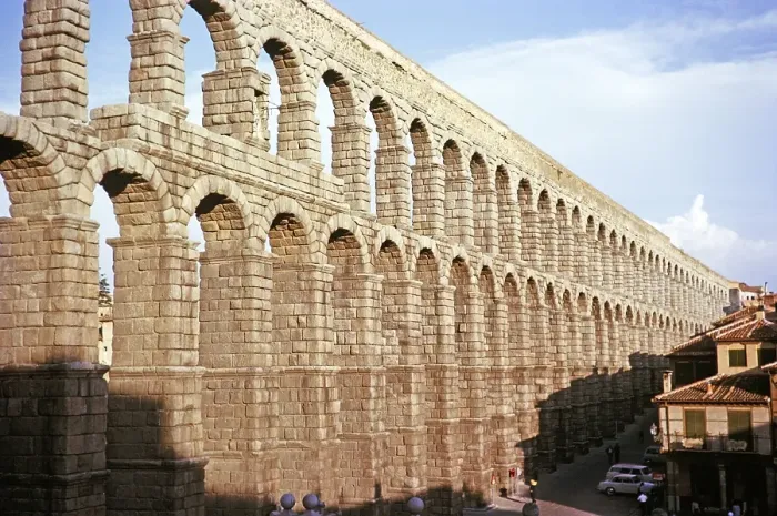Framed Print : Roman aqueduct Segovia, Castile and Leon region, Spain 1964 Framed Print : Roman aqueduct Segovia, Castile and Leon region, Spain 1964