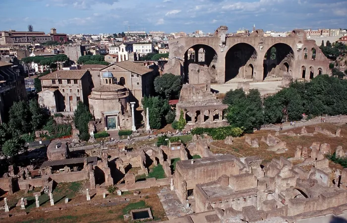 Framed Print : Roman Forum, Italy, Rome