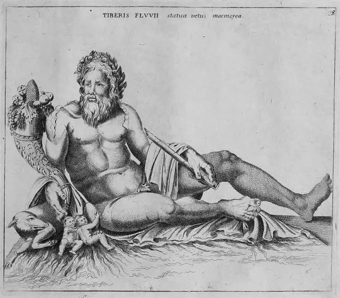 Framed Print : The Roman god Tevere, river god of the Tiber Framed Print : The Roman god Tevere, river god of the Tiber