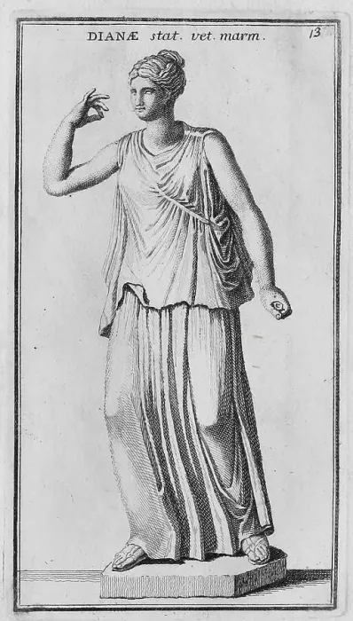 Framed Print : The Roman goddess Diana, marble statue from ancient Rome Framed Print : The Roman goddess Diana, marble statue from ancient Rome