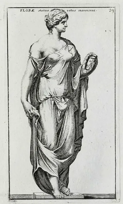 Framed Print : The Roman goddess Flora, marble statue from ancient Rome Framed Print : The Roman goddess Flora, marble statue from ancient Rome