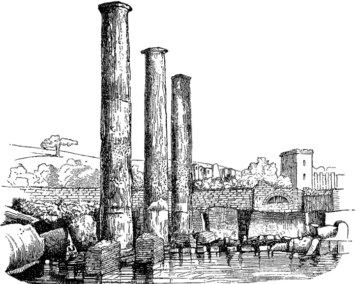 Framed Print : The Roman ruins of Macellum in the town of Pezzulo Framed Print : The Roman ruins of Macellum in the town of Pezzulo