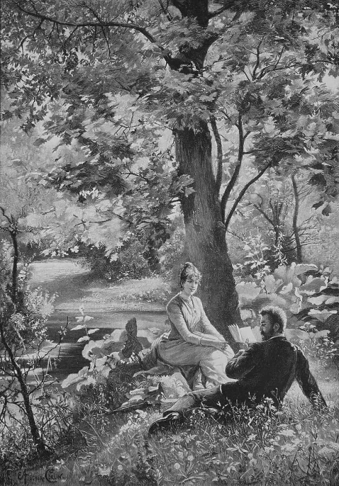 Framed Print : The romance novel, young couple lying in the meadow