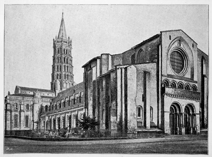 Framed Print : Romanesque church Saint Sernin in Toulouse Framed Print : Romanesque church Saint Sernin in Toulouse