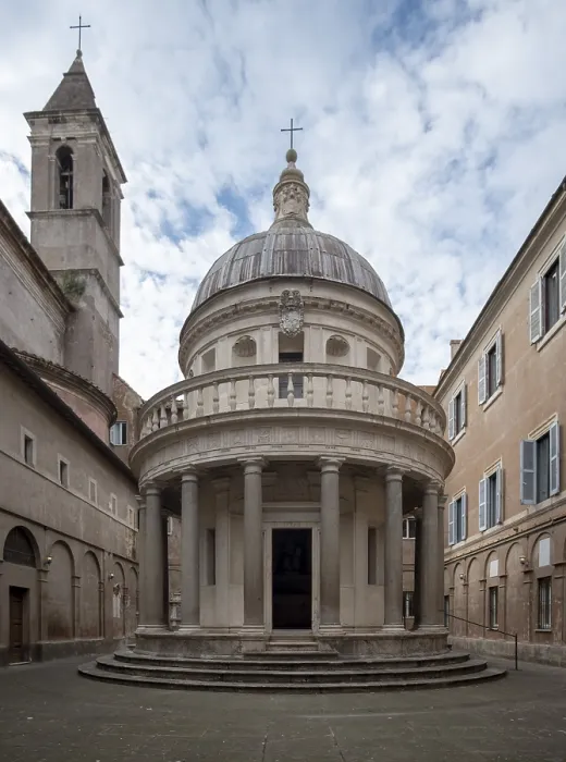Framed Print : Rome, Roma, San Pietro in Montorio Framed Print : Rome, Roma, San Pietro in Montorio